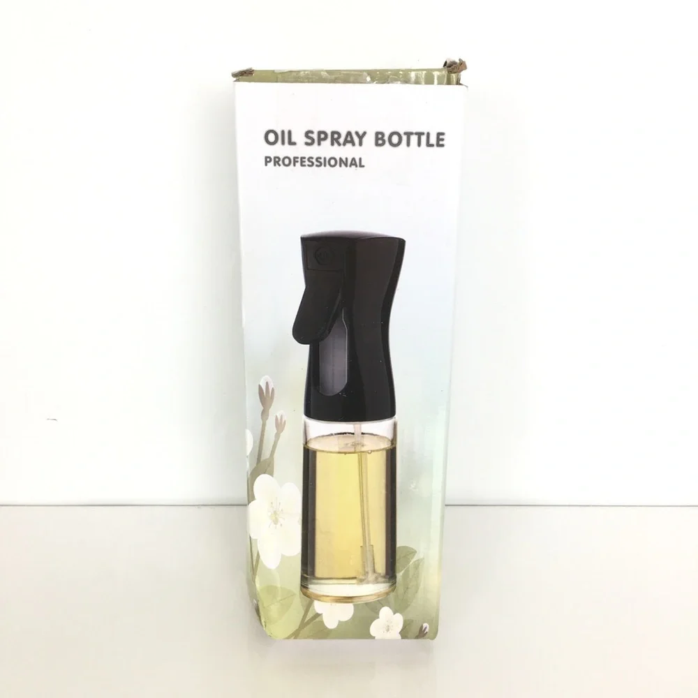 Professional Oil Sprayer for‎ Cooking, Olive Oil Mister, Glass Spray Bottle NEW